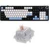 image:imageEPOMAKER X Aula F108 PRO Wireless Gaming Keyboard with ScreenCream Marble 47gf Gaming Keyboard Switches