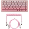image:imageEPOMAKER X Aula F75 75 Wireless Gaming KeyboardPuff Aviator Coiled USB Cable