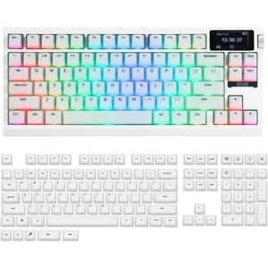 image:imageEPOMAKER AegisSil Keycap SetG84 PRO Wireless Gaming Keyboard with ScreenampKnob