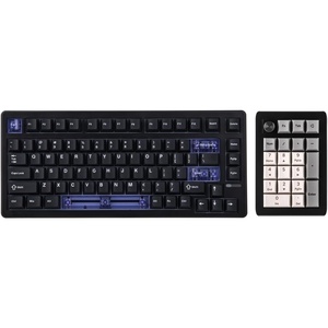 image:imageEPOMAKER HE80 Hall Effect Gaming KeyboardEK21 VIA Gasket Number Pad with 1000mAh Battery