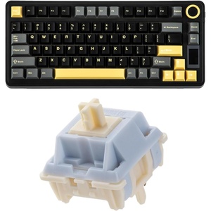 image:imageEPOMAKER X Aula EA75 MAX Wireless Gaming Keyboard with Screen amp KnobSorane 39gf Gaming Keyboard Switches Set