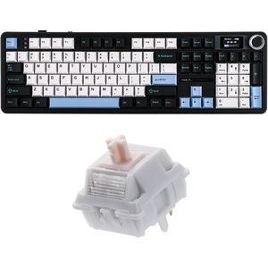 image:imageEPOMAKER X Aula F108 PRO Wireless Gaming Keyboard with ScreenCream Marble 47gf Gaming Keyboard Switches
