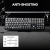 image:imageEPOMAKER Aula F108 Wireless Gaming Keyboard Graywood V3 Switch35 Pieces Sea Salt Silent Switches Set