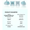 image:imageEPOMAKER Creamy Jade Magnetic Switches 70Pcs Factory Prelubed with Light Diffuser amp Thocky Sound Linear Hall Effect Switches for Magnetic Gaming Keyboard