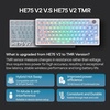 image:imageEPOMAKER HE75 V2 TMR Hall Effect Gaming Keyboard wChangeable Knob  Rapid Triggering 8K Polling 001mm Adjustable Actuation Hybrid HotSwap Creamy amp Thocky 24GhzBT for MacWIN BlackWhite