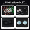 image:imageEPOMAKER HE75 V2 TMR Hall Effect Gaming Keyboard wChangeable Knob  Rapid Triggering 8K Polling 001mm Adjustable Actuation Hybrid HotSwap Creamy amp Thocky 24GhzBT for MacWIN BlackBlack