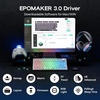image:imageEPOMAKER HE75 V2 TMR Hall Effect Gaming Keyboard wChangeable Knob  Rapid Triggering 8K Polling 001mm Adjustable Actuation Hybrid HotSwap Creamy amp Thocky 24GhzBT for MacWIN BlackWhite