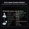 image:imageEPOMAKER HE75 V2 TMR Hall Effect Gaming Keyboard wChangeable Knob  Rapid Triggering 8K Polling 001mm Adjustable Actuation Hybrid HotSwap Creamy amp Thocky 24GhzBT for MacWIN BlackBlack