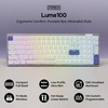 image:imageEPOMAKER Luma100 Low Profile Aluminum Mechanical Keyboard VIA Programmable  RGB Backlit HotSwappable WinMacLinux Compatible Wireless Portable Office Keyboard with Mac Modifier Keycaps
