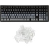 image:imageEPOMAKER Galaxy100 Lite QMKVIA Gaming Keyboard with 8000mAh Battery and NumpadCrystal Tactile Silent Mechanical Keyboard Switches Set