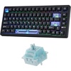 image:imageEPOMAKER HE80 Hall Effect Gaming KeyboardCreamy Jade Magnetic Switches
