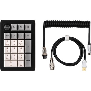 image:imageEPOMAKER EK21 VIA Gasket Number PadPuff Aviator Coiled USB Cable