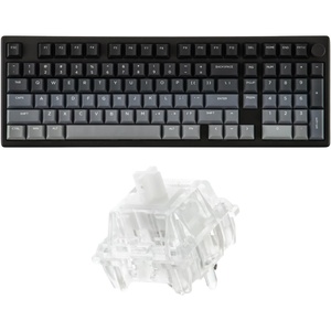 image:imageEPOMAKER Galaxy100 Lite QMKVIA Gaming Keyboard with 8000mAh Battery and NumpadCrystal Tactile Silent Mechanical Keyboard Switches Set