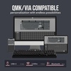 image:imageEPOMAKER Galaxy100 QMKVIA Wireless Gaming KeyboardPuff Aviator Coiled USB Cable Type C Detachable Mechanical Gaming Keyboard Cable for WinMacGamers