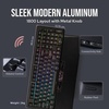 image:imageEPOMAKER Galaxy100 QMKVIA Wireless Gaming KeyboardPuff Aviator Coiled USB Cable Type C Detachable Mechanical Gaming Keyboard Cable for WinMacGamers