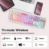 image:imageEPOMAKER TH108 Full Size Mechanical KeyboardNEX Lite Wireless Gaming Mouse wScreens amp RGB Charging Dock