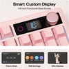 image:imageEPOMAKER TH108 V2 PRO Full Size Mechanical Keyboard with ScreenampKnob NEX Lite Wireless Gaming Mouse wScreens amp RGB Charging Dock