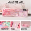 image:imageEPOMAKER TH108 V2 PRO Full Size Mechanical Keyboard with ScreenampKnob NEX Lite Wireless Gaming Mouse wScreens amp RGB Charging Dock