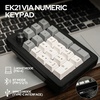 image:imageEPOMAKER WIN68 HE Magnetic KeyboardEK21 VIA Gasket Number Pad with 1000mAh Battery