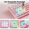 image:imageEPOMAKER X Aula F75 75 Wireless Gaming KeyboardCloudGel Wrist Rest for Keyboard and Mouse