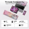 image:imageEPOMAKER Aula S102 PRO Membrane Gaming Keyboard wTFT Screen amp Volume KnobPuff Aviator Coiled USB Cable