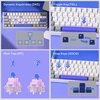 image:imageEPOMAKER Aula WIN60 HE 60 Wired Magnetic KeyboardPuff Aviator Coiled USB Cable Type C Detachable Mechanical Gaming Keyboard Cable for WinMacGamers