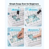 image:imageEPOMAKER G84 HE Wireless Hall Effect KeyboardCreamy Jade Magnetic Switches