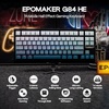 image:imageEPOMAKER G84 HE Wireless Hall Effect KeyboardCreamy Jade Magnetic Switches