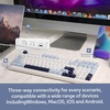 image:imageEPOMAKER x Aula F99 Wireless Mechanical Keyboard  35 pcs Sea Salt Silent Mechanical Switch