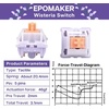 image:imageEPOMAKER x Aula F99 Wireless Mechanical Keyboard30 Pieces Wisteria Tactile Keyboard Switch