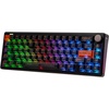 image:imageEPOMAKER TH65 Wireless Mechanical Gaming Keyboard with Knob amp 8000mAh  Adjustable Kickstand for Comfort Typing 65 BT24GHzUSBC HotSwap CreamyampThocky Gasket Retro White Creamy JadeBlack
