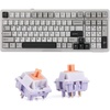 image:imageEPOMAKER x Aula F99 Wireless Mechanical Keyboard30 Pieces Wisteria Tactile Keyboard Switch