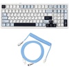 image:imageEPOMAKER x Aula F99 Wireless Mechanical KeyboardMix Cable with Detachable Aviator Connector