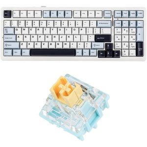 image:imageEPOMAKER x Aula F99 Wireless Mechanical Keyboard  35 pcs Sea Salt Silent Mechanical Switch