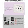 image:imageEPOMAKER Lilac Silent Tactile Switches 100PCS for HotSwap Keyboards  Factory PreLubed Smooth Tactile Bump 100PCS for 6098 boards Reduced Clatter Ideal for Office Gaming amp DormLilac