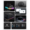 image:imageEPOMAKER NEX Lite Wireless Gaming Mouse wScreens amp RGB Charging DockBlack