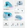 image:imageEPOMAKER NEX Lite Wireless Gaming Mouse wScreens amp RGB Charging DockBlue