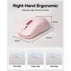 image:imageEPOMAKER NEX Lite Wireless Gaming Mouse wScreens amp RGB Charging DockPink
