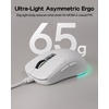 image:imageEPOMAKER NEX Lite Wireless Gaming Mouse wScreens amp RGB Charging DockWhite