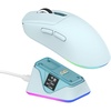 image:imageEPOMAKER NEX Lite Wireless Gaming Mouse wScreens amp RGB Charging DockBlue
