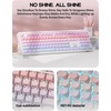 image:imageEPOMAKER JellyPaw Keycaps Set 128Key Cute Cat Keycaps for Gaming KeyboardNebula