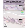 image:imageEPOMAKER JellyPaw Keycaps Set 128Key Cute Cat Keycaps for Gaming KeyboardTwilight