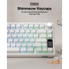 image:imageEPOMAKER JellyPaw Keycaps Set 128Key Cute Cat Keycaps for Gaming KeyboardWhite