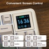 image:imageEPOMAKER RT75 Wireless Mechanical Keyboard with 154 HotSwap ScreenCrystal
