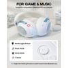 image:imageEPOMAKER GX1 Wireless Gaming Headset for PS4PS5Switch 70HrWhite