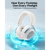 image:imageEPOMAKER GX1 Wireless Gaming Headset for PS4PS5Switch 70HrWhite